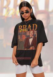 CLASSICS Brad Pitt 90s Vintage Homage Unisex T-shirt, Retro 90s Aesthetic Tees Shirt, Once Upon A Ti