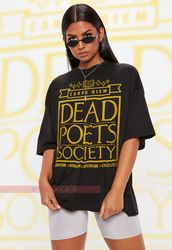 CLASSICS EDITION Dead Poetts Society O Captain My Captain Shirt  Welton Academia T-shirt, University