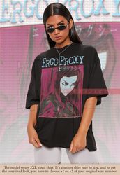 ERGO PROXY Shirt, RE-I Mayer Vintage, Ergo Proxy Homage Tshirt  Ergo Proxy Fan Tees  Ergo Proxy Retr
