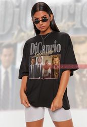 LEONARDO Di CAPRlO Retro Unisex Shirt  DiCaprio Shirt - 1998 Titaniic, Django 90