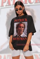 PATRICK BATEMAN Shirt, American Psychho Shirt, American Horror Film Tshirt, Paul