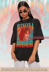 RETRO Winona Ryder Shirt, Beautiful Actress Shirt,Winona ryder shirt design retr
