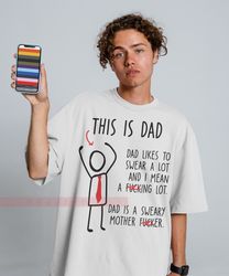 This Is Dad Tees, Funny Dad Shirt, Fathers Day Tshirt, Funny Fathers Day Gift, B