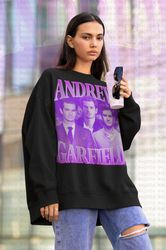 ANDREW GARFIELD SweatShirt  Andrew Garfield Homage Sweater  Andrew Garfield Fan Tees  Andr