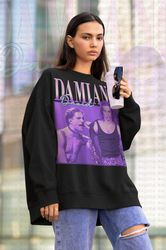 Damiano David Vintage 90's Unisex Sweatshirt  Maneskin Zitti E Buoni Fan Made Sweater  Man