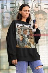 RETRO GEORGE CLOONY Sweatshirt, George Clooney Vintage Shirt  George Clooney Homage Tshirt