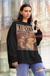 RETRO KIRSTEN DUNST Vintage Sweatshirt, Celebrity Homage Sweater, Kirsten Dunst Fan Tee, K