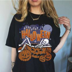 Everyday is Halloween PNG Halloween Black Cat Pumpkin Spooky Season digital Download