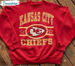 Kansas City Football Sweatshirt, Vintage Football Unisex Hoodie Crewneck, Football Sweatshirt, Kansas City Sweatshirt, F