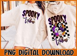Retro Halloween png, horror Halloween sublimation design, spooky vibes png, scary movie png, trendy Halloween graphic fo