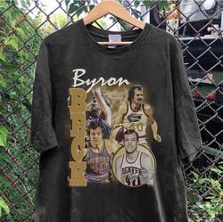 Vintage 90s Graphic Style Byron Beck TShirt, Byron Beck Shirt, Denver basketball Shirt, Vintage Oversized Sport Shirt Sw