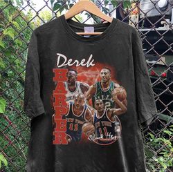 Vintage 90s Graphic Style Derek Harper TShirt, Derek Harper Shirt, Dallas basketball Shirt, Vintage Oversized Sport Shir