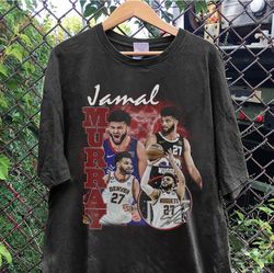 Vintage 90s Graphic Style Jamal Murray TShirt, Jamal Murray Shirt, Denver basketball Shirt, Vintage Oversized Sport Shir