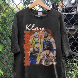 Vintage 90s Graphic Style Klay Thompson TShirt, Klay Thompson Shirt,Golden State basketball Shirt, Vintage Oversized Spo