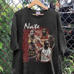 Vintage 90s Graphic Style Nate Thurmond TShirt, Nate Thurmond Shirt,Golden State basketball Shirt, Vintage Oversized Spo