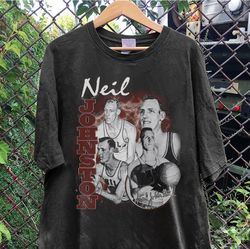 Vintage 90s Graphic Style Neil Johnston TShirt, Neil Johnston Shirt,Golden State basketball Shirt, Vintage Oversized Spo