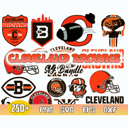 250 Cleveland Browns Bundle Svg, Browns Bundle Svg, Sport Svg, Sport