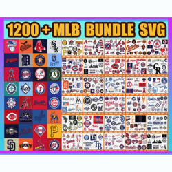 MLB Team Bundle Svg, Sport Svg, MLB Team svg, MLB Team Logo