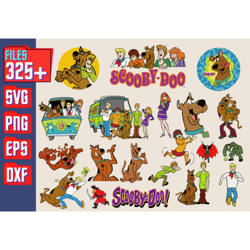 Scooby Doo SVG Bundle Files for Cricut, Silhouette, Scooby Doo SVG, Scooby Doo SVG Files, Scooby Doo SVG bundle
