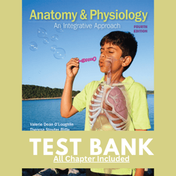 Test Bank for Anatomy & Physiology: An Integrative Approach, 4th Edition by McKinley, 9781260265217