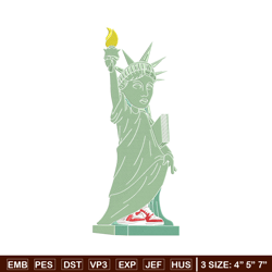 Statue of Liberty Embroidery Design, Logo Embroidery, Embroidery File, Anime Embroidery, Anime shirt, Digital download