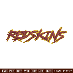 Washington Redskins embroidery design, Washington Redskins embroidery, NFL embroidery, logo sport embroidery.