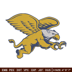 Canisius College mascot embroidery design, NCAA embroidery, Sport embroidery,logo sport embroidery, Embroidery design
