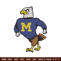 Morehead State Eagles logo embroidery design, NCAA embroidery, Sport embroidery,Logo sport embroidery,Embroidery design