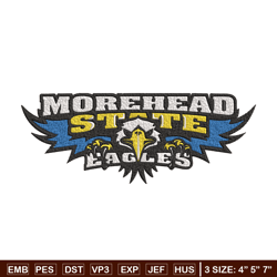 Morehead State logo embroidery design, NCAA embroidery,Sport embroidery, logo sport embroidery, Embroidery design