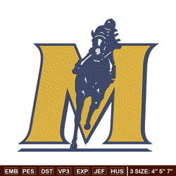 Murray State logo embroidery design, Sport embroidery, logo sport embroidery, Embroidery design, NCAA embroidery