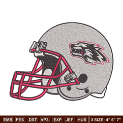New Mexico Lobos helmet embroidery design,NCAA embroidery,Embroidery design, Logo sport embroidery, Sport embroidery.