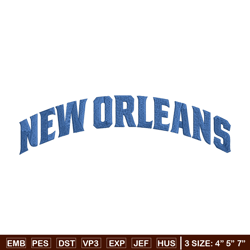 New Orleans Privateers logo embroidery design,NCAA embroidery, Embroidery design, Logo sport embroidery,Sport embroidery