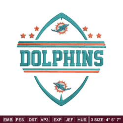 Miami Dolphins embroidery design, Miami Dolphins embroidery, NFL embroidery, sport embroidery, embroidery design. (4)