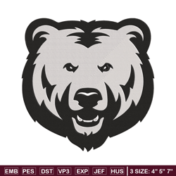 Missouri State Bear embroidery design, NCAA embroidery,Sport embroidery, Logo sport embroidery, Embroidery design.