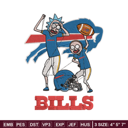 Rick and Morty Detroit Lions embroidery design, Detroit Lions embroidery, NFL embroidery, logo sport embroidery.