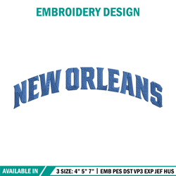 New Orleans Privateers logo embroidery design,NCAA embroidery, Embroidery design, Logo sport embroidery,Sport embroidery