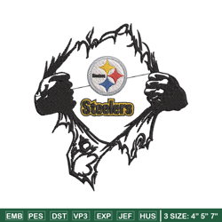 Pittsburgh Steelers embroidery design, Steelers embroidery, NFL embroidery, sport embroidery, embroidery design. (2)