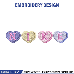 Nike heart design Embroidery Design, Nike Embroidery, Brand Embroidery, Embroidery File, Logo shirt, Digital download