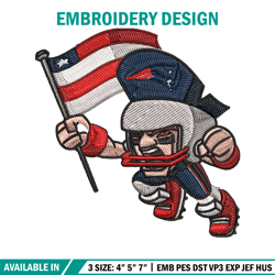 New England Patriots embroidery design, Patriots embroidery, NFL embroidery, sport embroidery, embroidery design. (2)