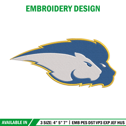 Hofstra University logo embroidery design, NCAA embroidery, Sport embroidery, logo sport embroidery, Embroidery design.