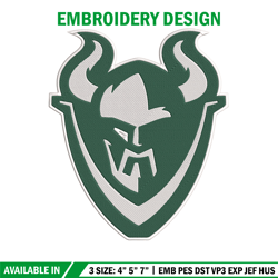 Portland State logo embroidery design, Sport embroidery, logo sport embroidery, Embroidery design,NCAA embroidery
