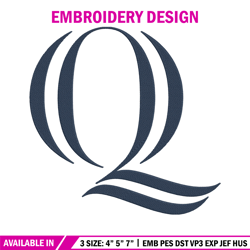 Quinnipiac University logo embroidery design, NCAA embroidery, Sport embroidery,logo sport embroidery, Embroidery design