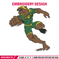Utah Valley Wolverines logo embroidery design,NCAA embroidery,Sport embroidery,Logo sport embroidery,Embroidery design
