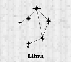 Libra constellation SVG Libra constellation PNG Libra constellation Cricut Libra constellation digital ZODIAC SIMBOL SVG