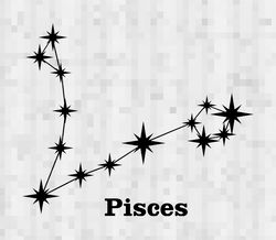 Pisce constellation SVG Pisces constellation PNG Pisce constellation Cricut Pisces digital ZODIAC SIMBOL SVG
