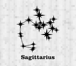 Sagittarius SVG Sagittarius constellation PNG Sagittarius constellation Cricut Sagittarius constellation digital