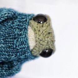 FROG IN A SWEATER FROGGY - Knitted Froggy - Frog - Toad Knit