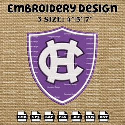NCAA Lafayette Leopards Logo Embroidery Designs, NCAA Machine Embroidery Designs, Embroidery Files