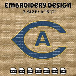 NCAA UC Davis Aggies Logo Embroidery Designs, NCAA Machine Embroidery Designs, Embroidery Files
