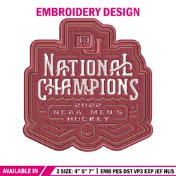 Denver Pioneers logo embroidery design,NCAA embroidery,Embroidery design,Logo sport embroidery, Sport embroidery.